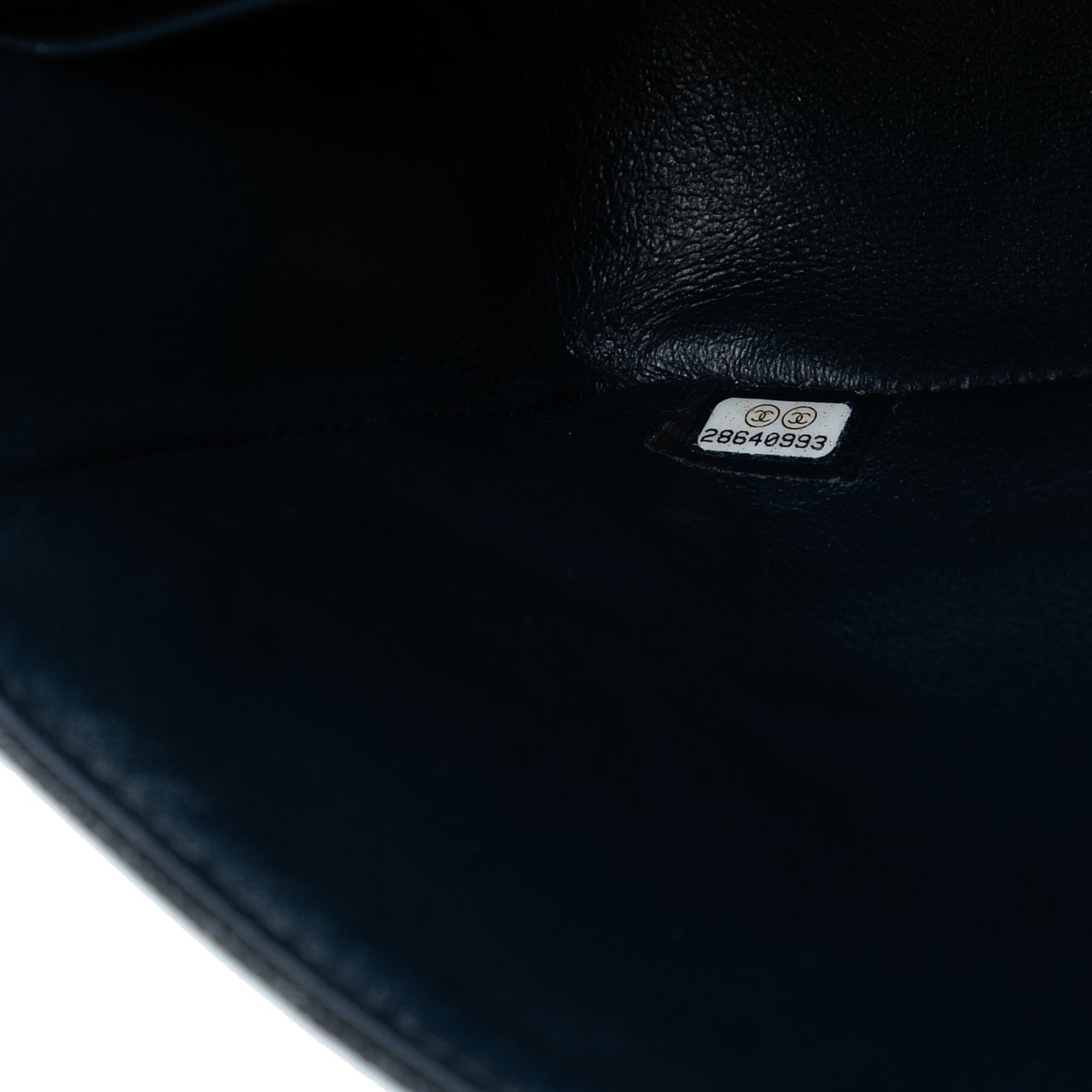 Chanel Medium Classic Caviar Double Flap Blauw