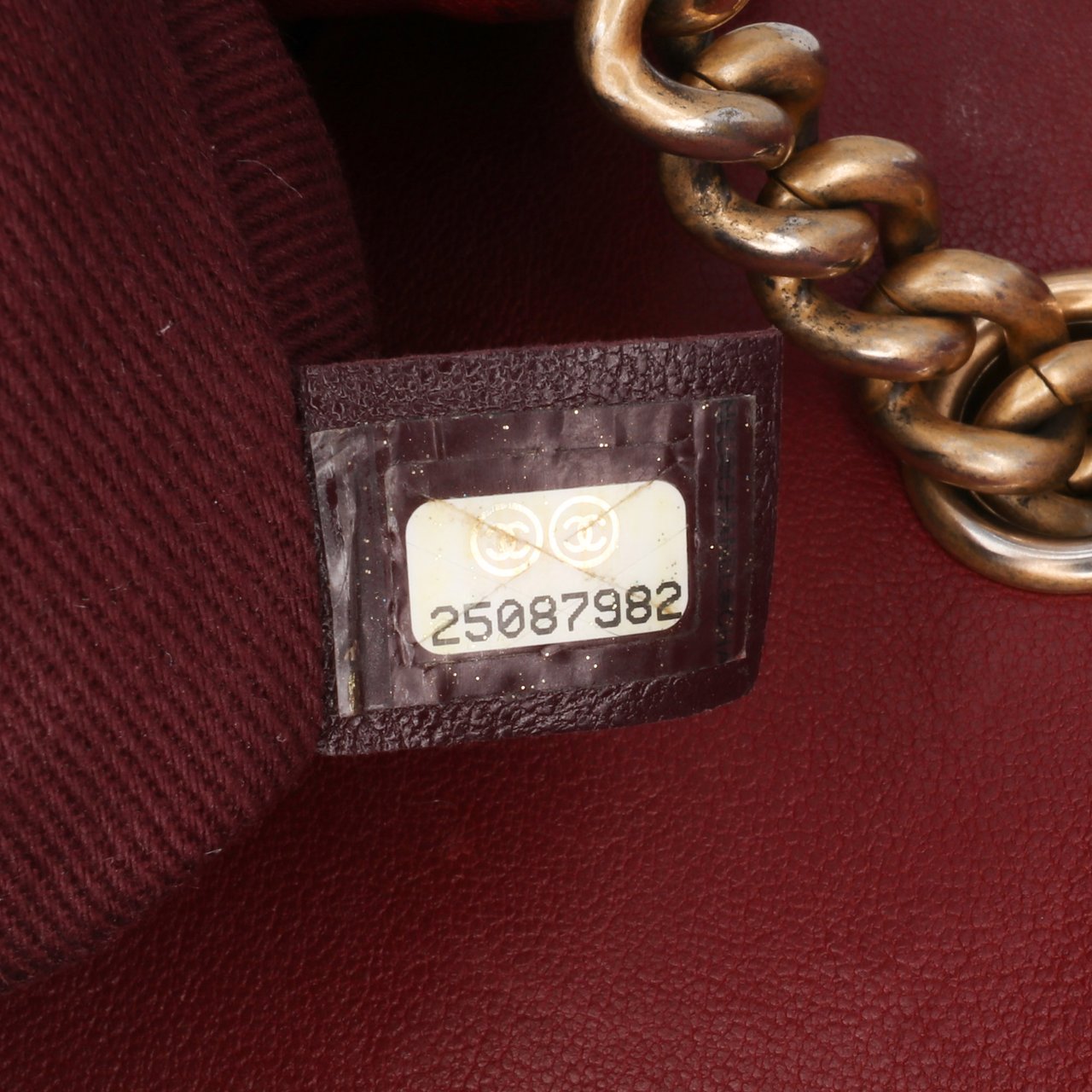 Chanel Medium Quilted Sheepskin Front Chain Flap Rood