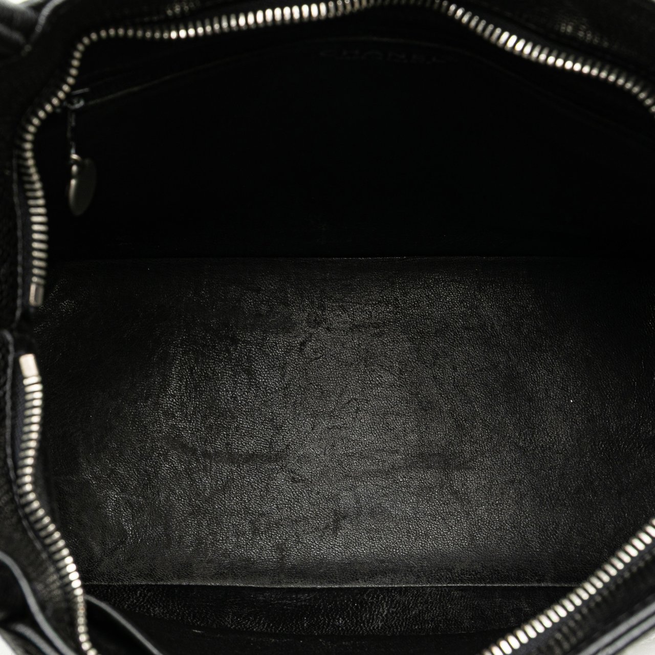 Chanel Caviar Medallion Tote Zwart