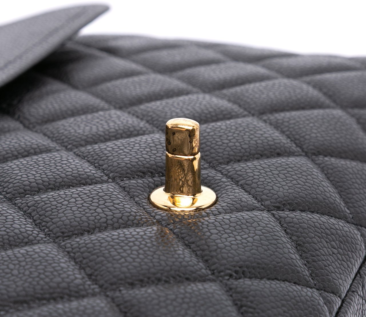 Chanel Maxi Classic Caviar Double Flap Zwart
