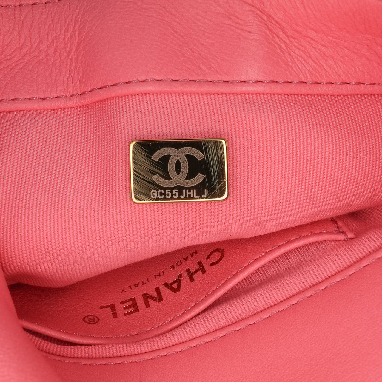 Chanel Mini Quilted Lambskin Funky Town Flap Roze
