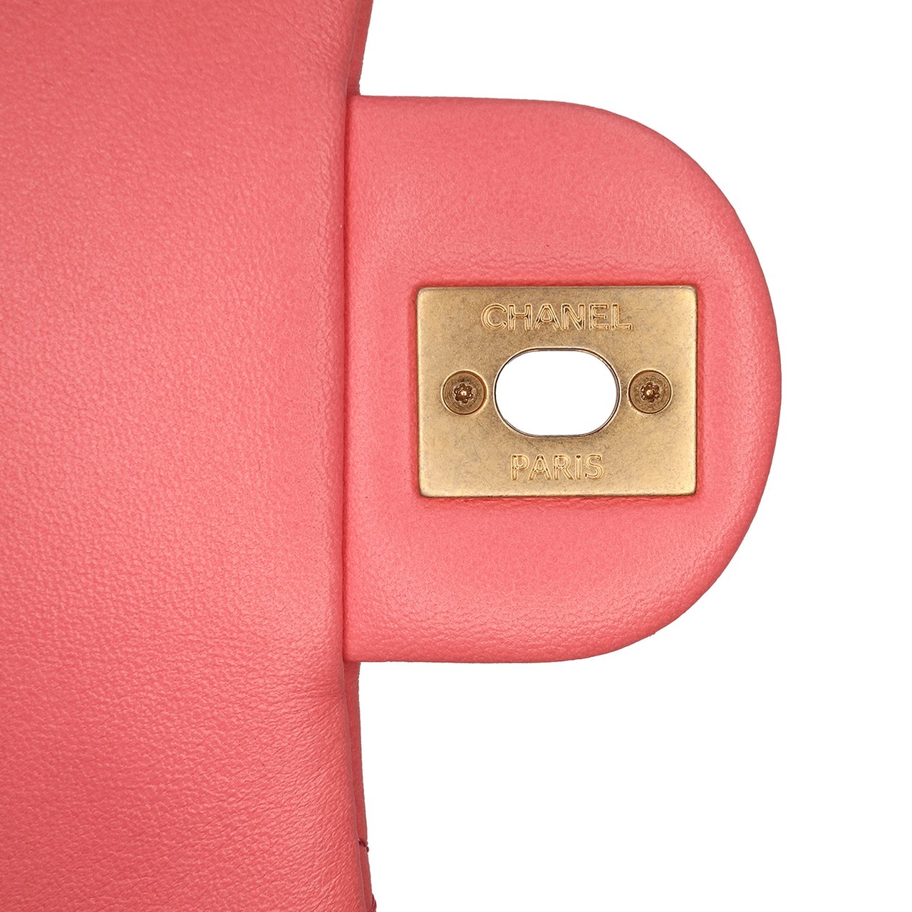 Chanel Mini Quilted Lambskin Funky Town Flap Roze