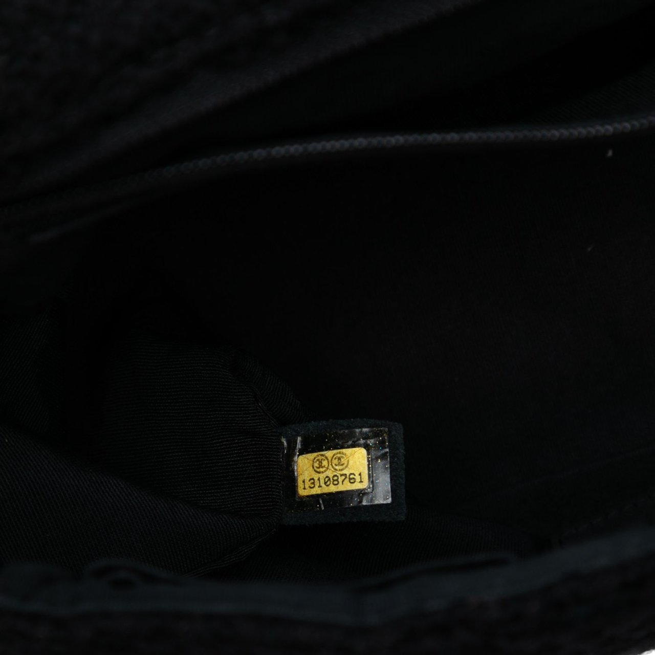 Chanel Jumbo Reissue 2.55 Quilted Tweed Easy Messenger Flap Zwart