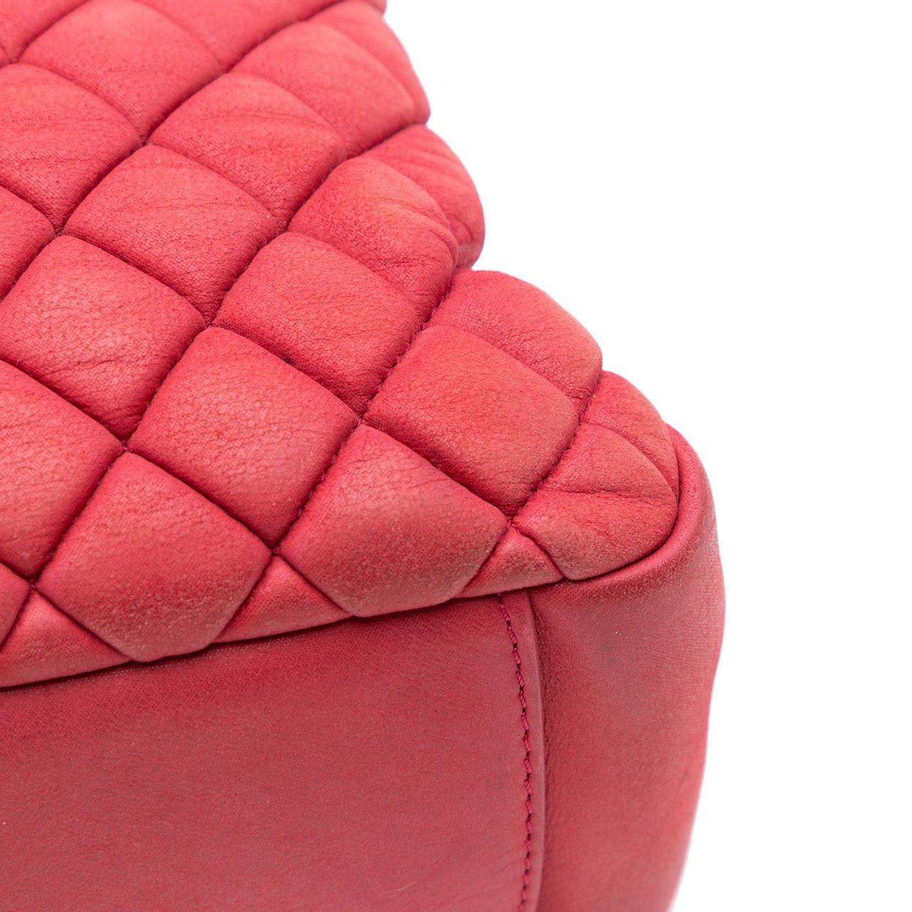 Chanel Quilted Iridescent Calfskin New Bubble Tote Roze