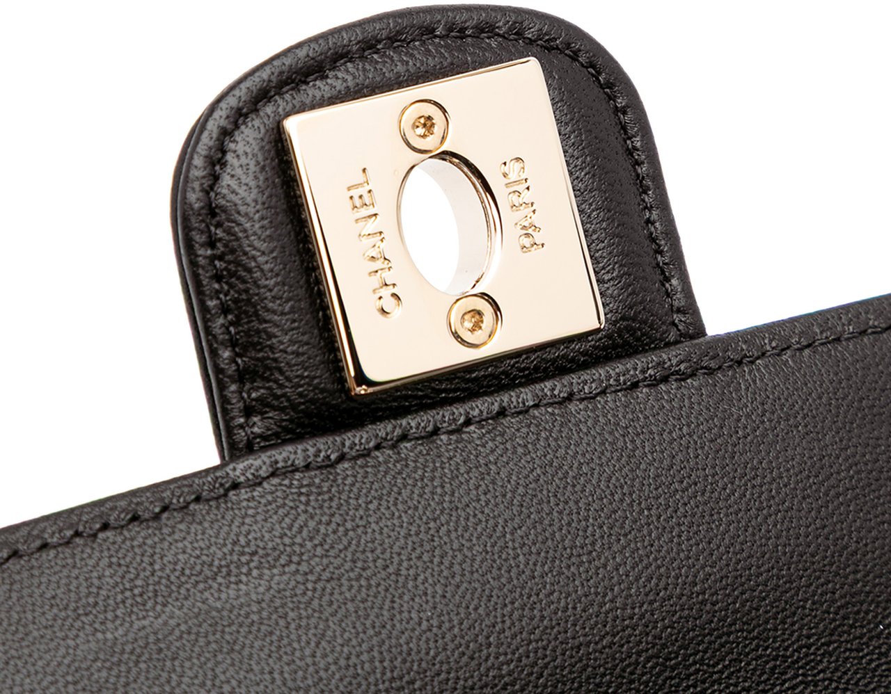 Chanel Mini Lambskin CC in Love Heart Crossbody Zwart
