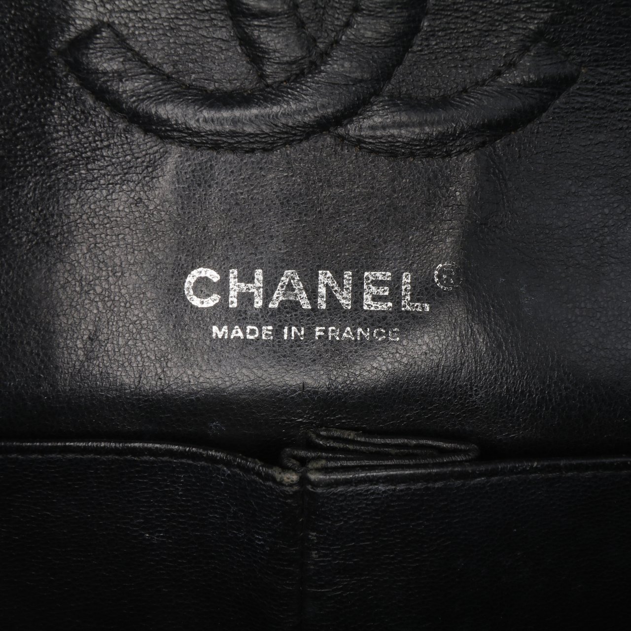 Chanel Medium Classic Patent Double Flap Zwart