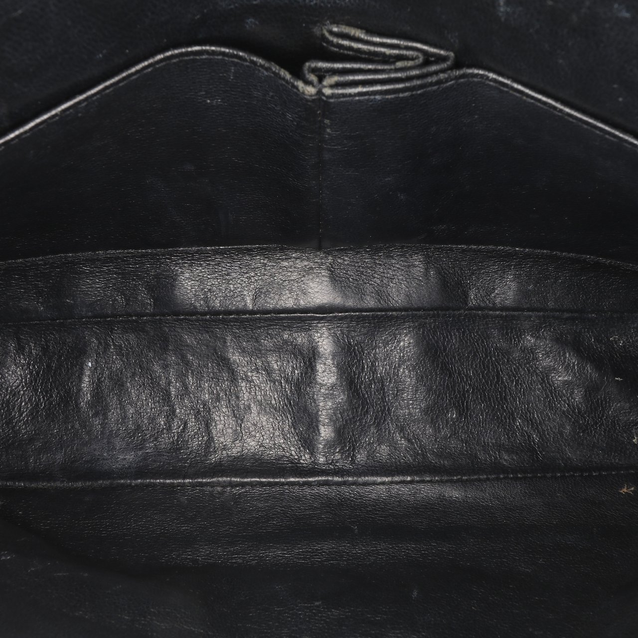 Chanel Medium Classic Patent Double Flap Zwart