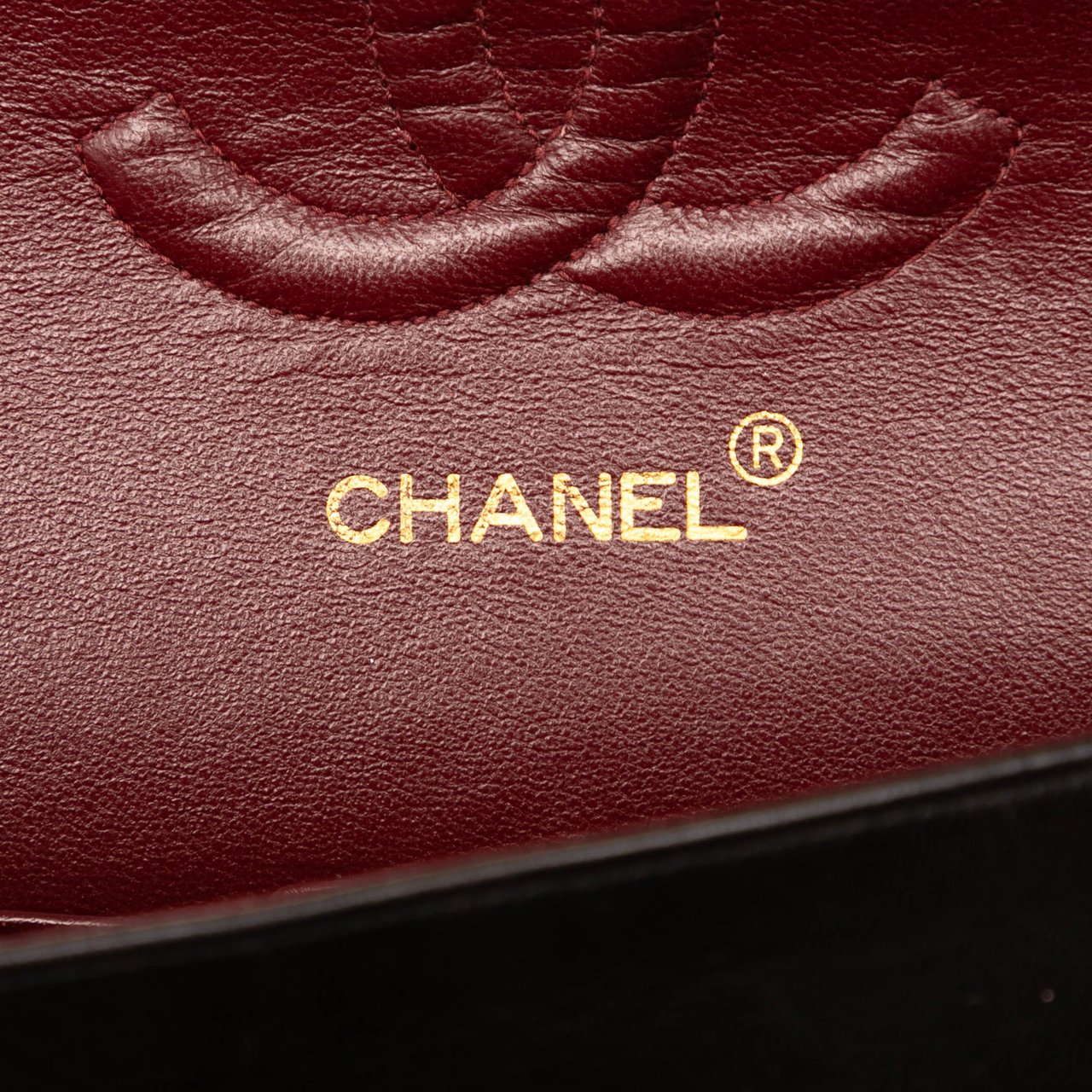 Chanel Medium Classic Lambskin Double Flap Zwart