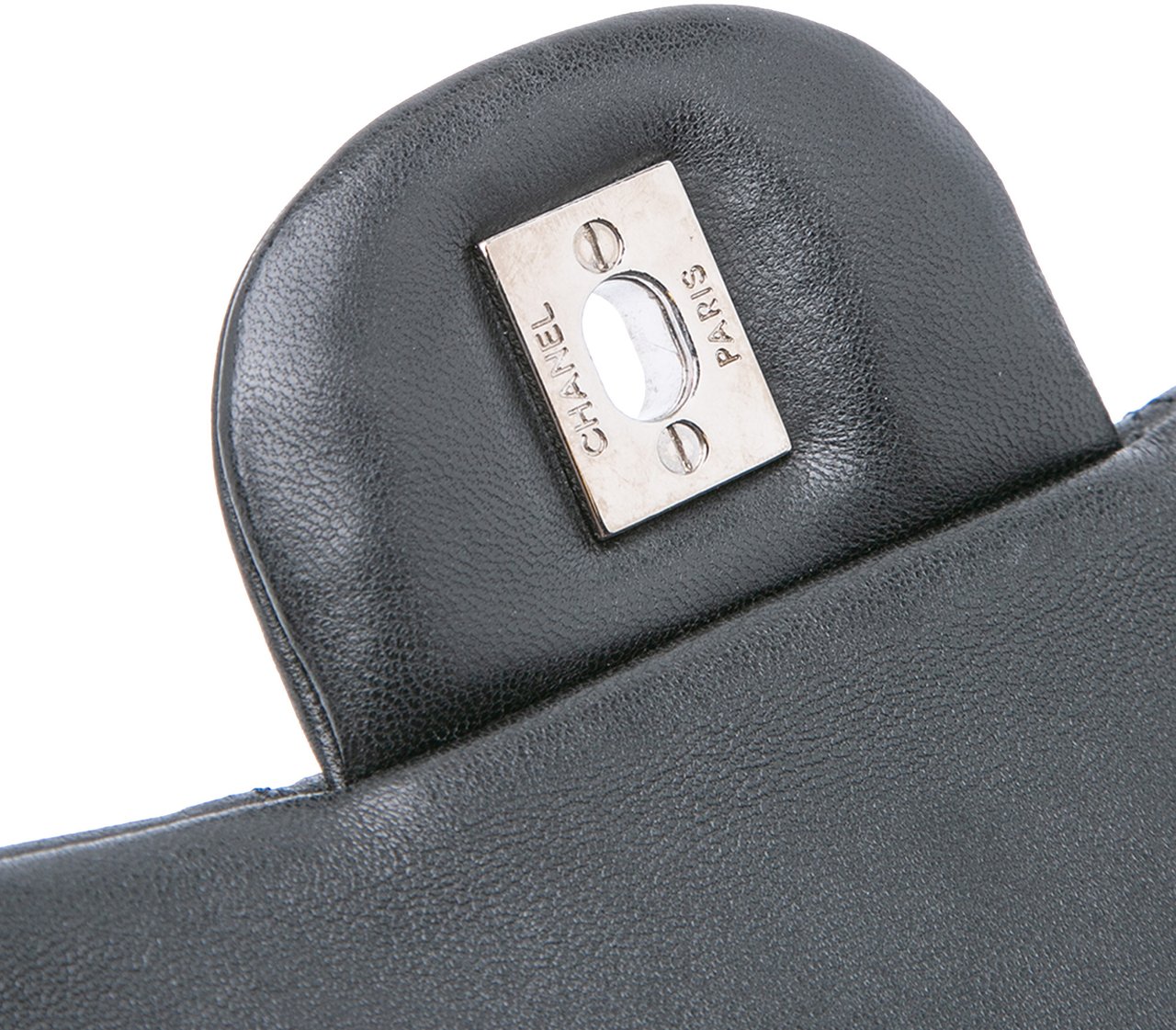 Chanel Maxi Classic Lambskin Single Flap Zwart