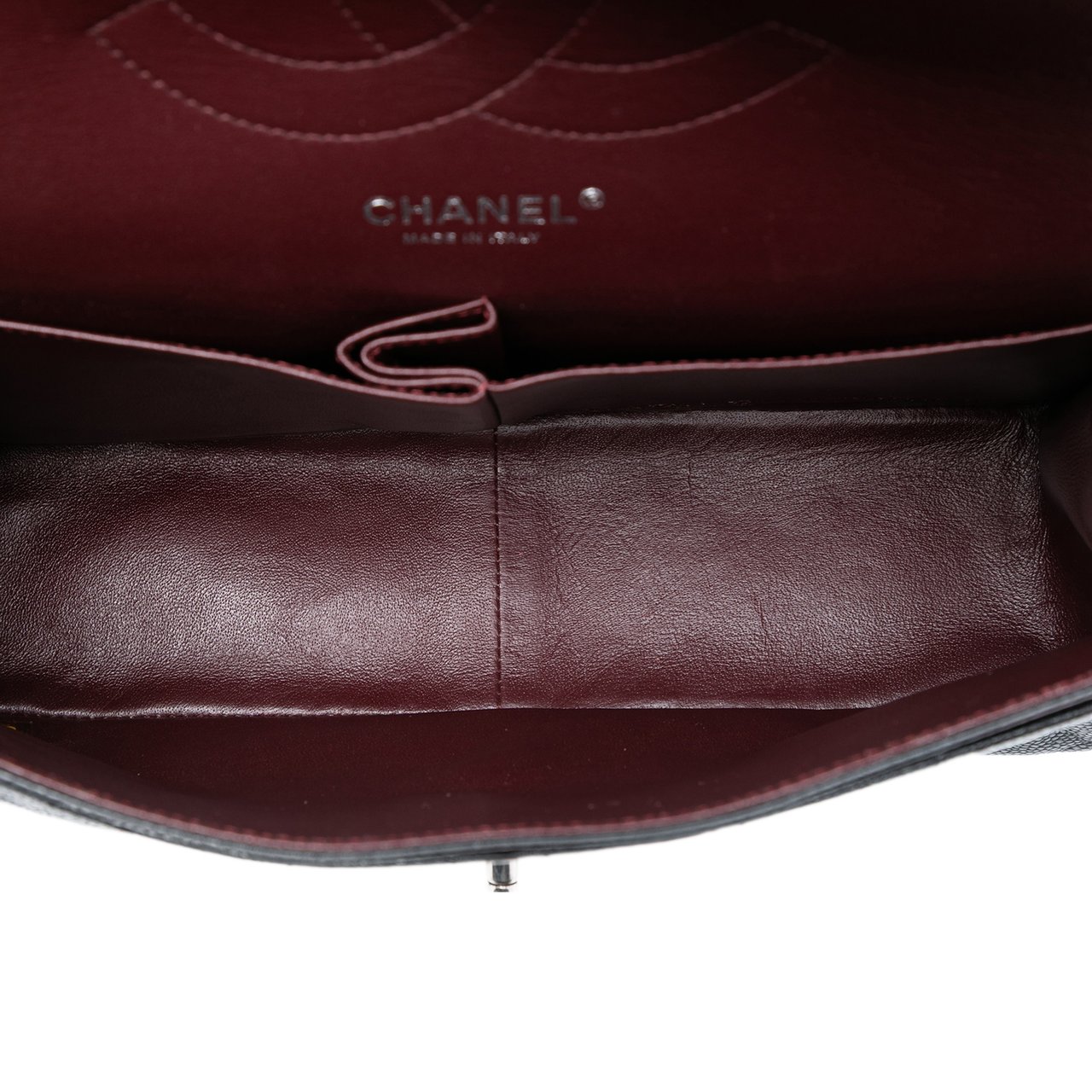 Chanel Jumbo Classic Caviar Double Flap Zwart