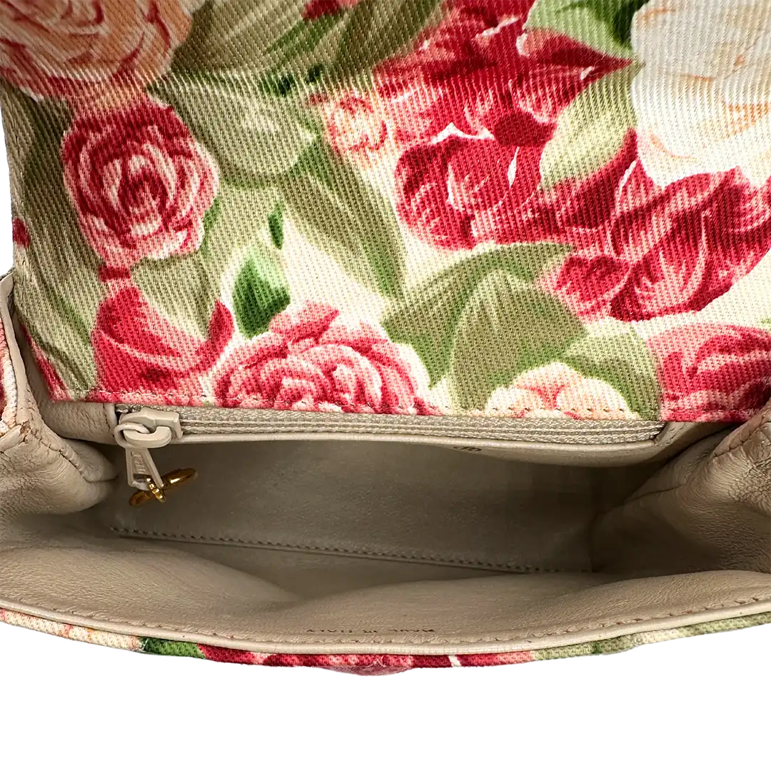 Chanel Chanel Camellia Mini Shoulder Bag Floral / very good Divers