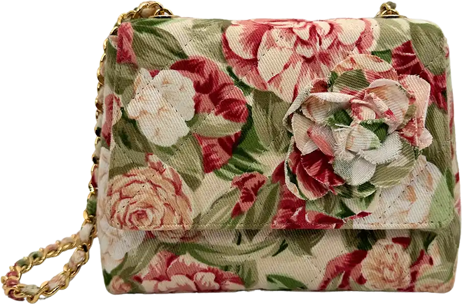 Chanel Chanel Camellia Mini Shoulder Bag Floral / very good Divers