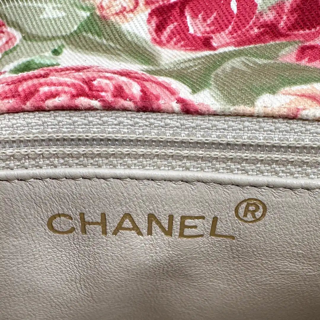 Chanel Chanel Camellia Mini Shoulder Bag Floral / very good Divers