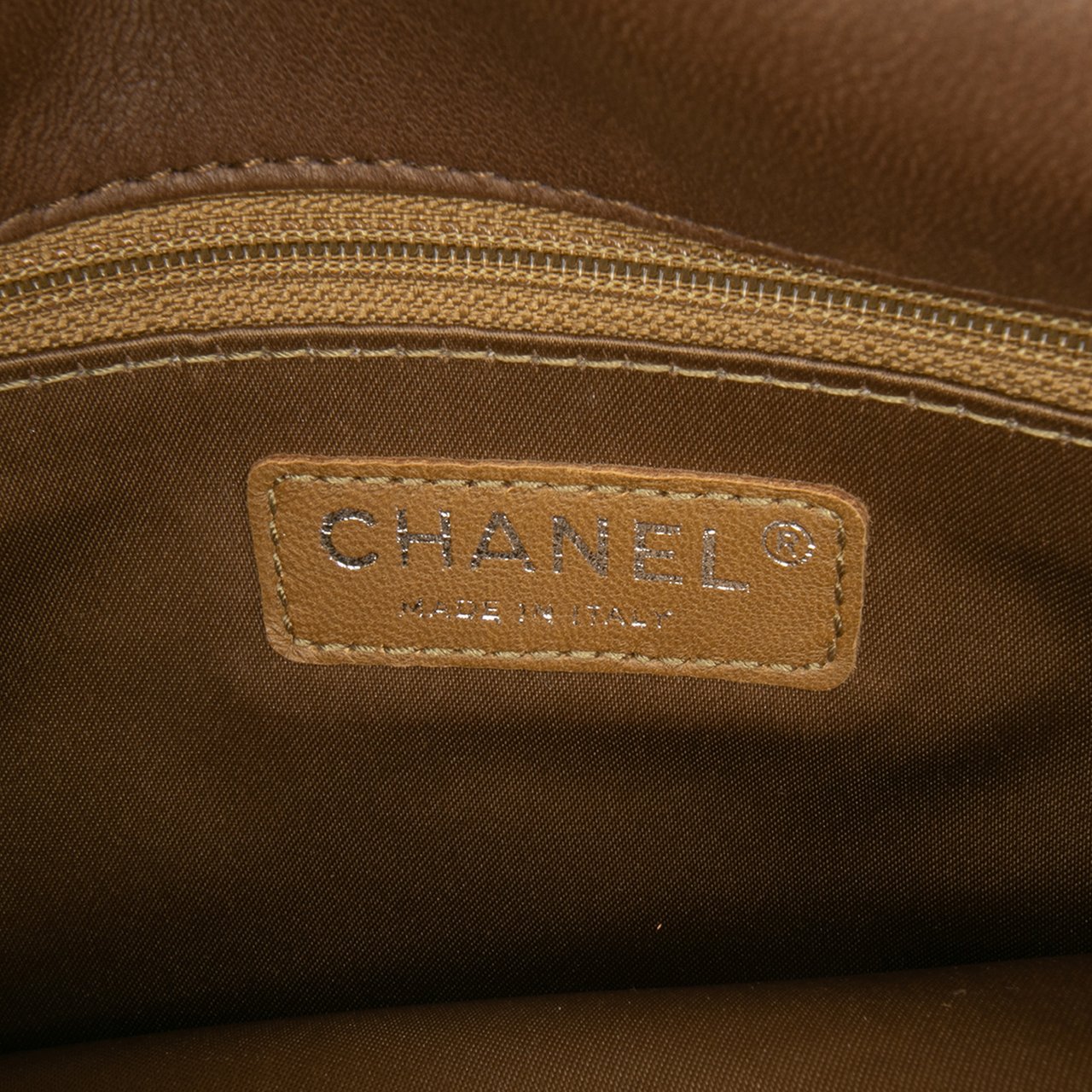 Chanel CC Quilted Lambskin 3 Flap Bruin