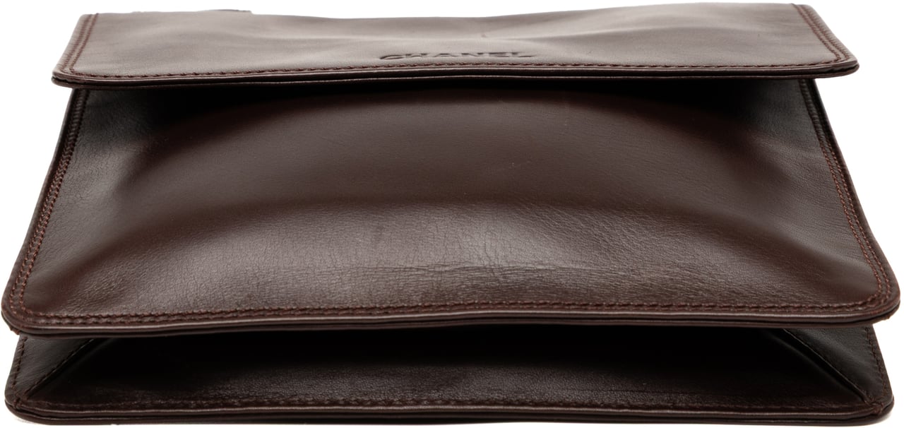 Chanel Lambskin Leather Crossbody Rood