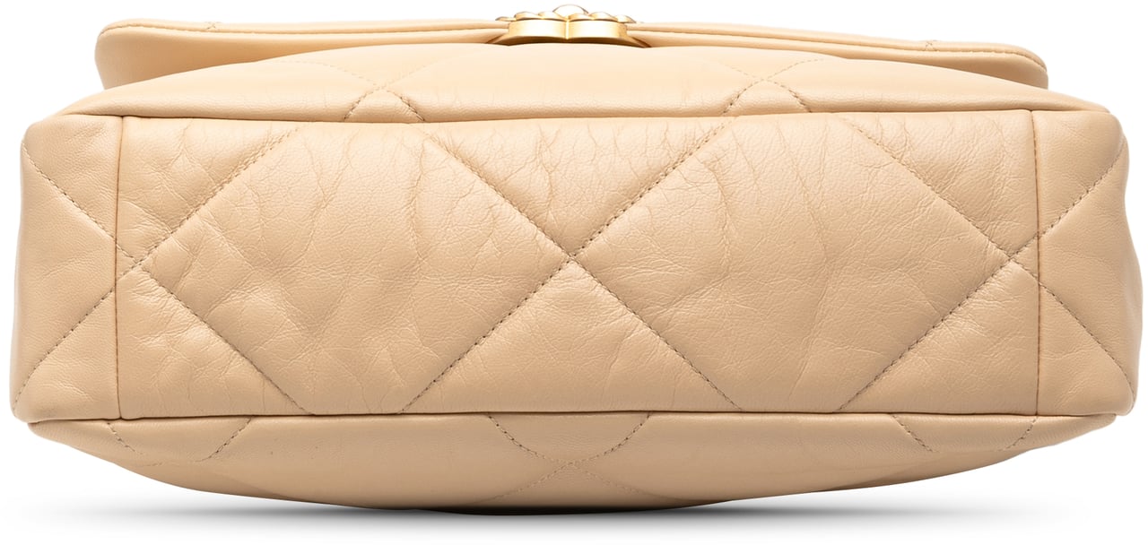 Chanel Large Lambskin 19 Flap Bruin