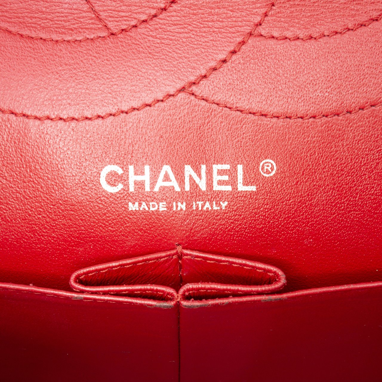 Chanel Reissue 2.55 Aged Calfskin Double Flap 227 Rood