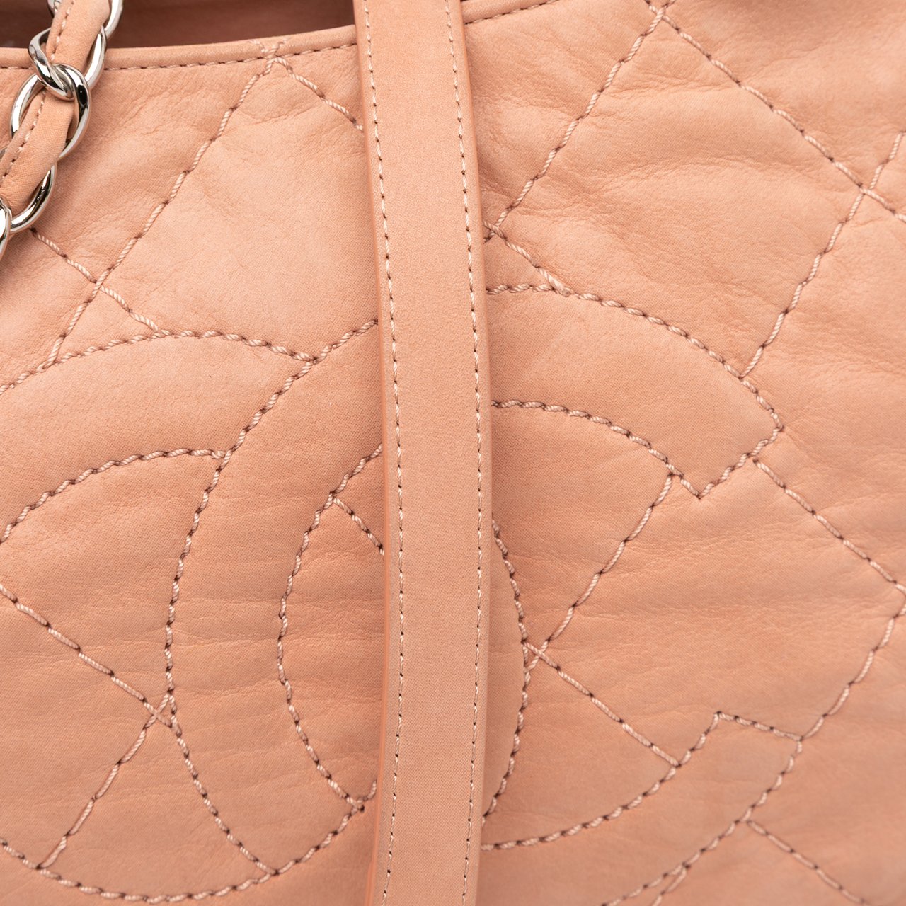 Chanel Small Iridescent Calfskin Sea Hit Tote Roze