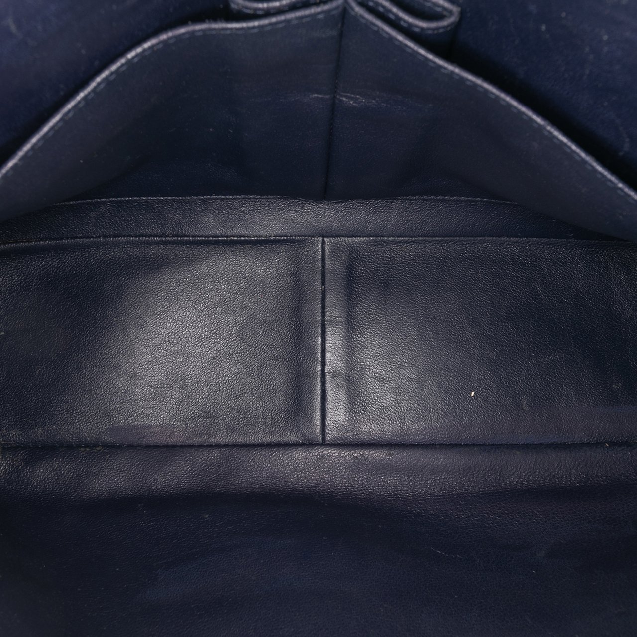 Chanel Jumbo Classic Caviar Double Flap Blauw