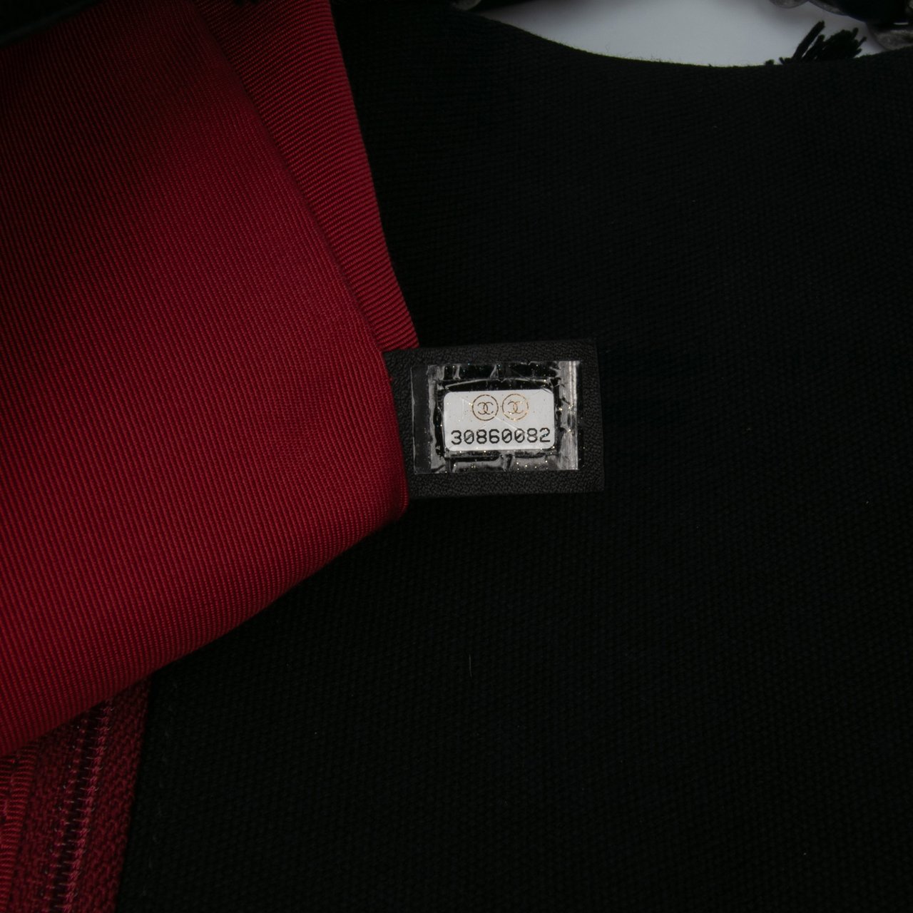 Chanel Medium Canvas and Cotton 19 Flap Zwart