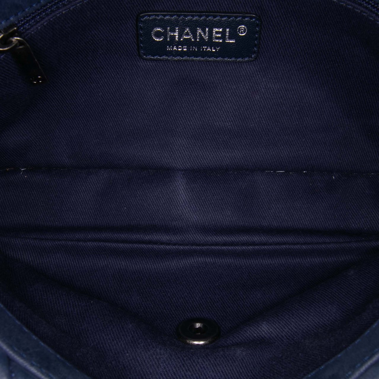 Chanel Large Calfskin New Bubble Flap Blauw
