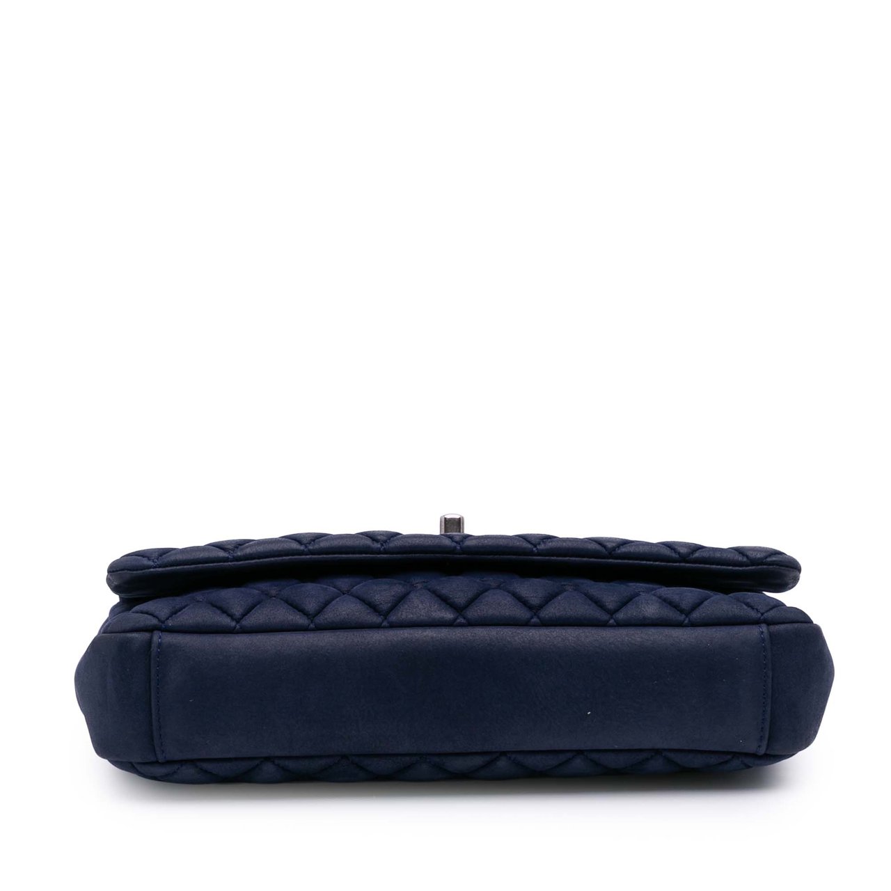 Chanel Large Calfskin New Bubble Flap Blauw