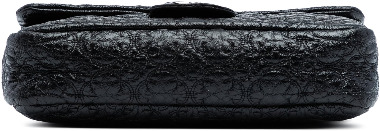Chanel Vinyl Rock In Moscow Single Flap Zwart