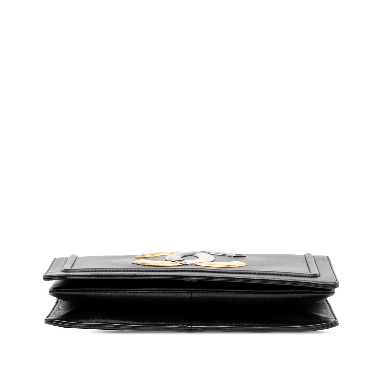 Chanel Lambskin CC Antico Flap Zwart