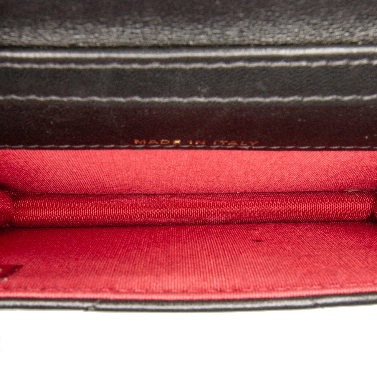 Chanel Quilted Lambskin 19 Flap Coin Purse With Chain Zwart