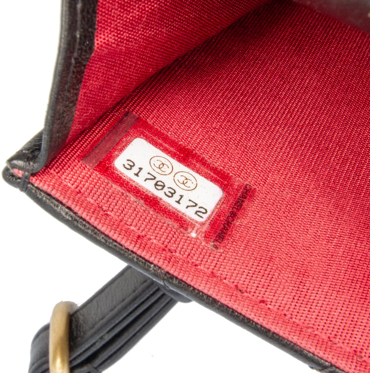 Chanel Quilted Lambskin 19 Flap Coin Purse With Chain Zwart