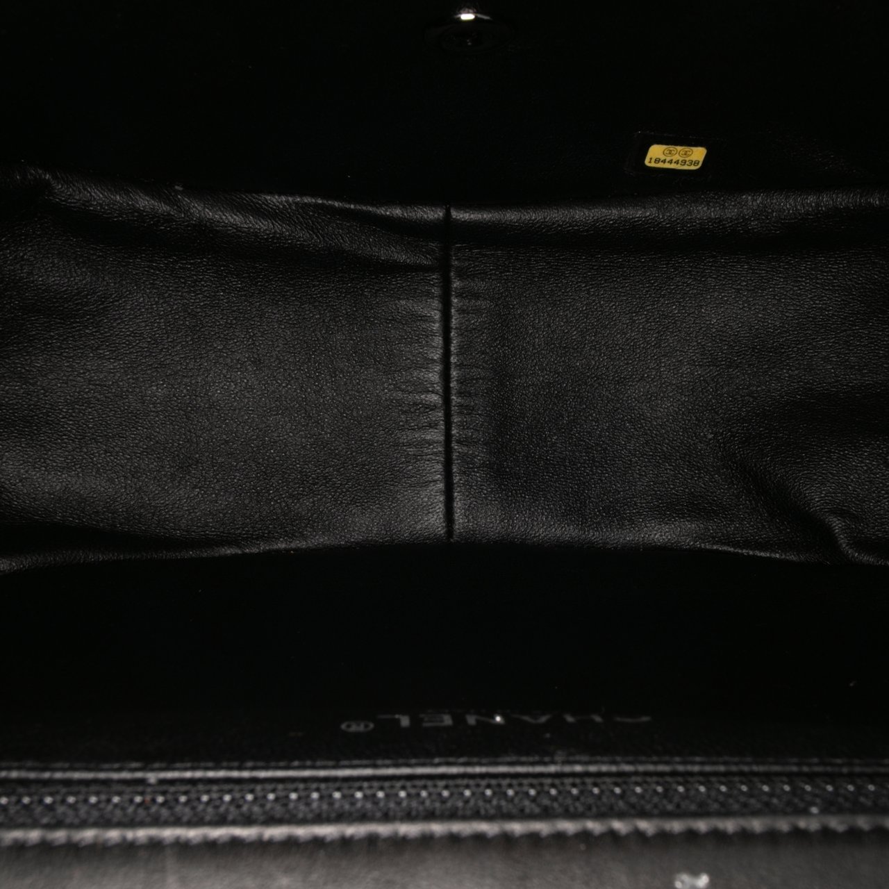 Chanel Bicolor Quilted Lambskin Twist Crescent Flap Rood