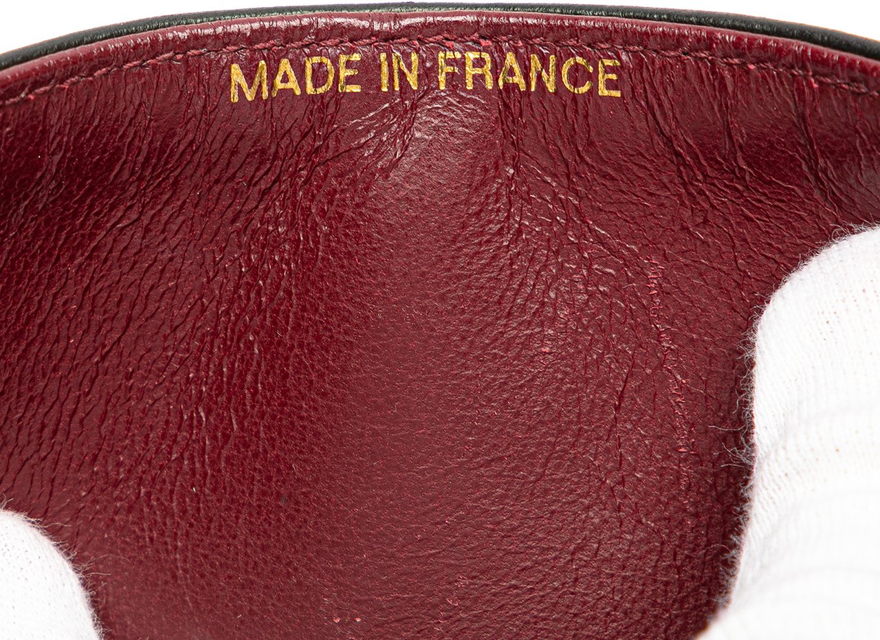 Chanel Medium Classic Lambskin Double Flap Zwart