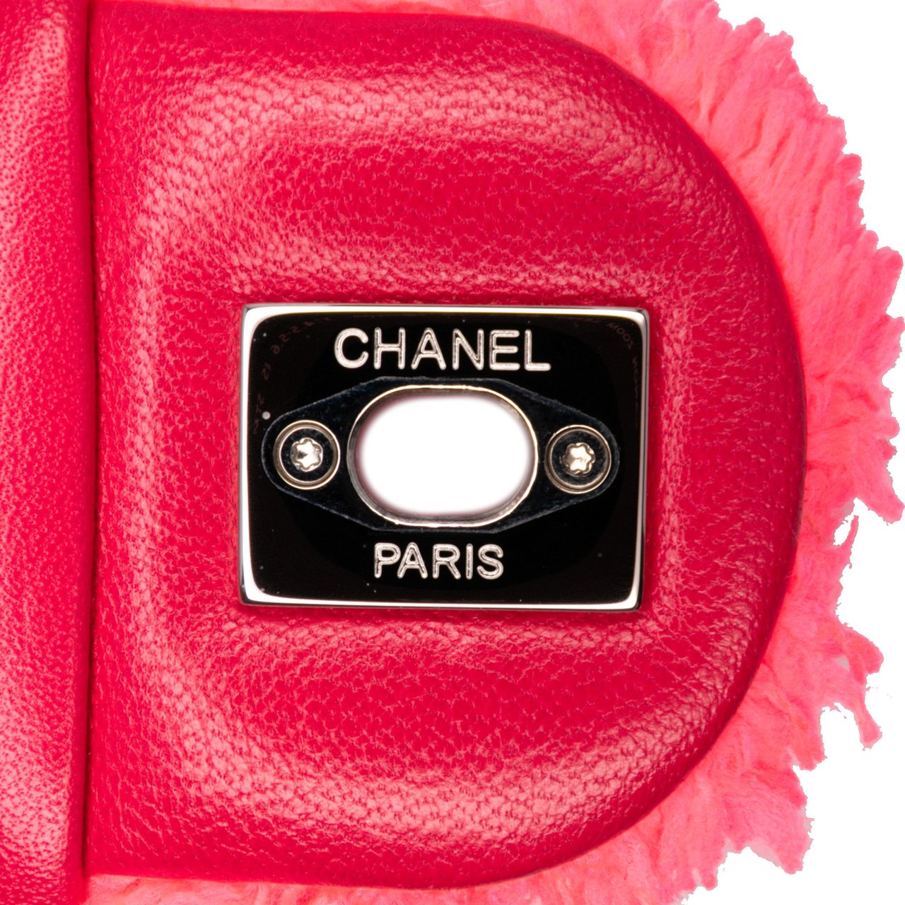 Chanel Medium Quilted Terry Cloth Coco Beach Flap Roze
