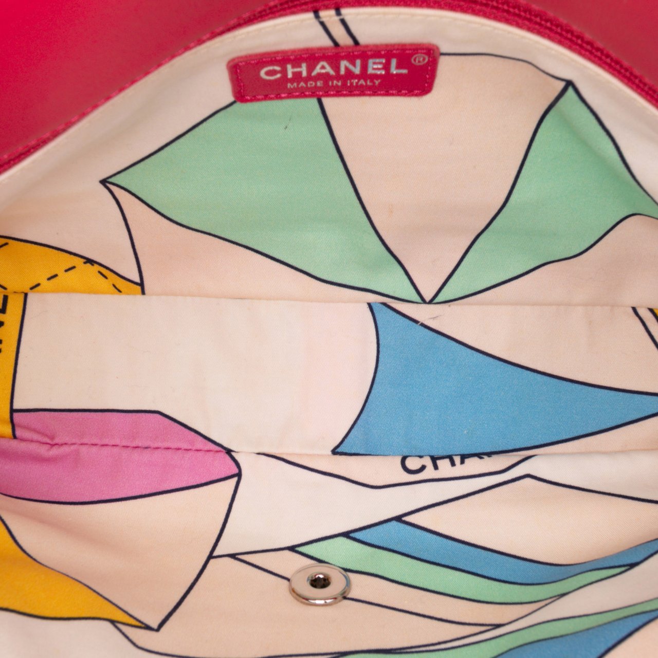 Chanel Medium Quilted Terry Cloth Coco Beach Flap Roze