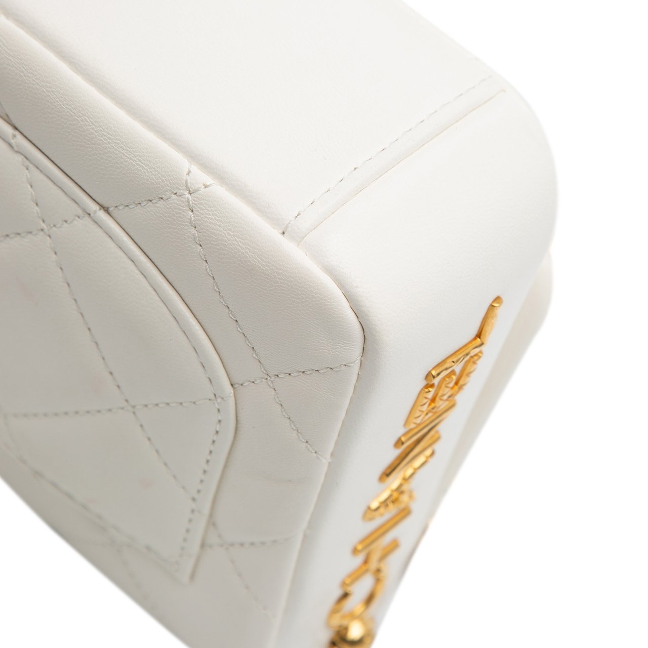 Chanel Mini Quilted Lambskin Side Note Flap Wit