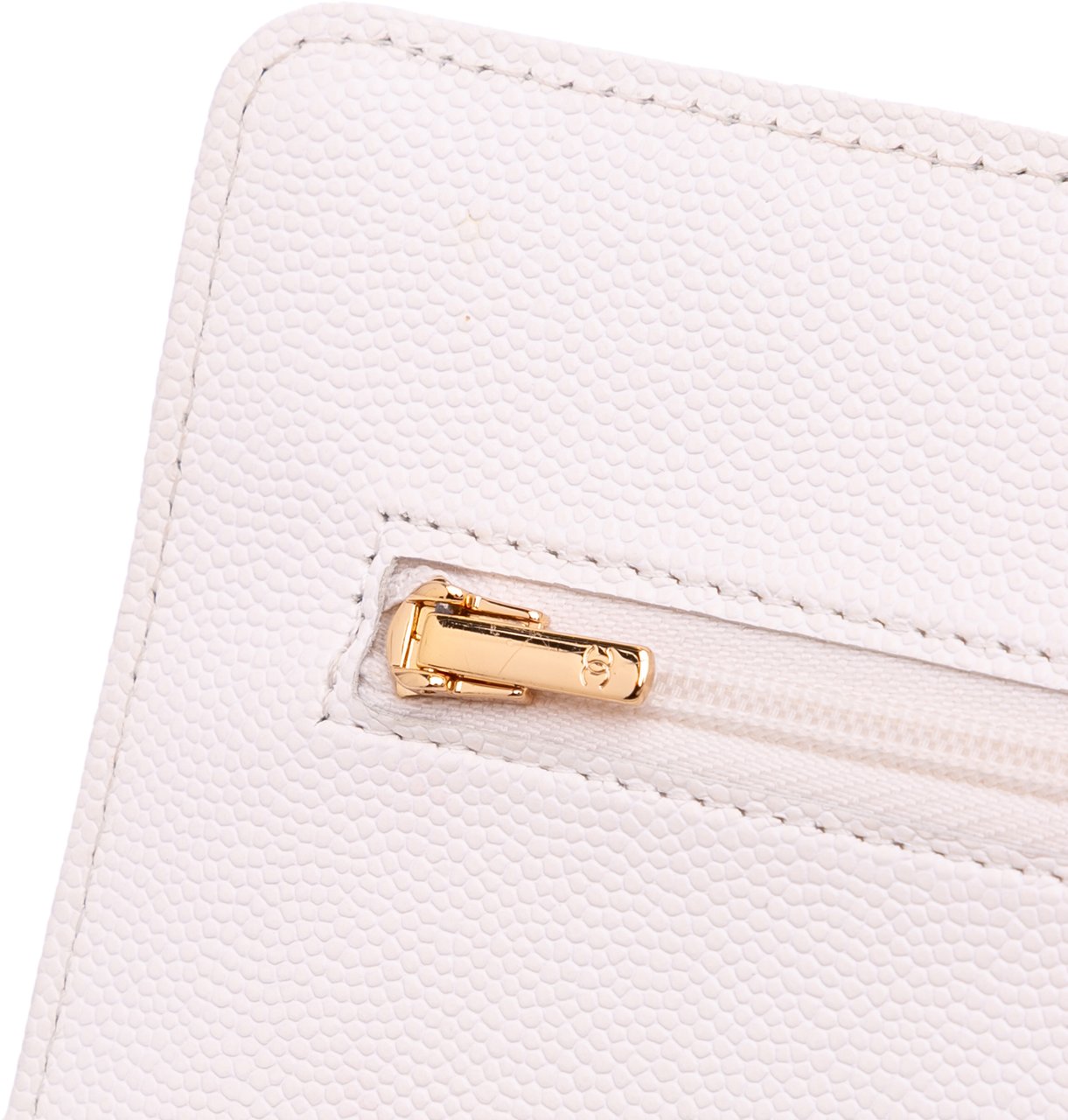 Chanel Quilted Caviar Coco Casino Wallet on Chain Wit