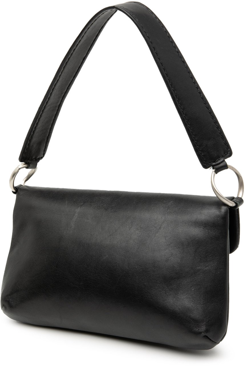 Chanel Mini Calfskin Giant Mademoiselle Turnlock Flap Zwart