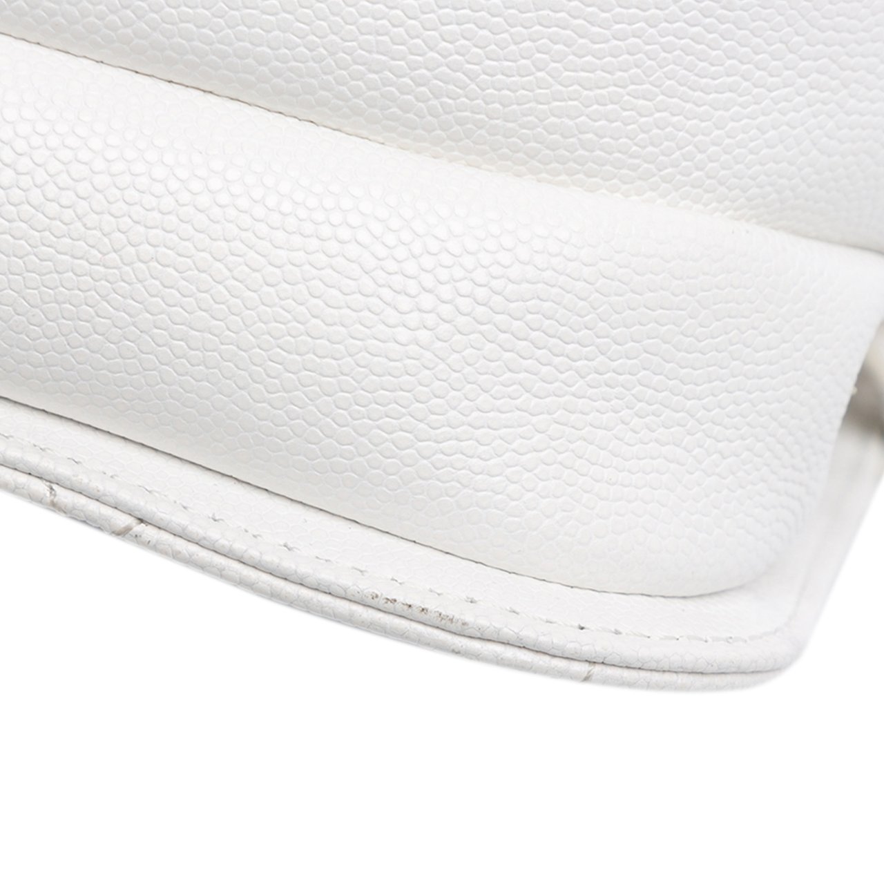 Chanel CC Quilted Caviar Flap Crossbody Wit
