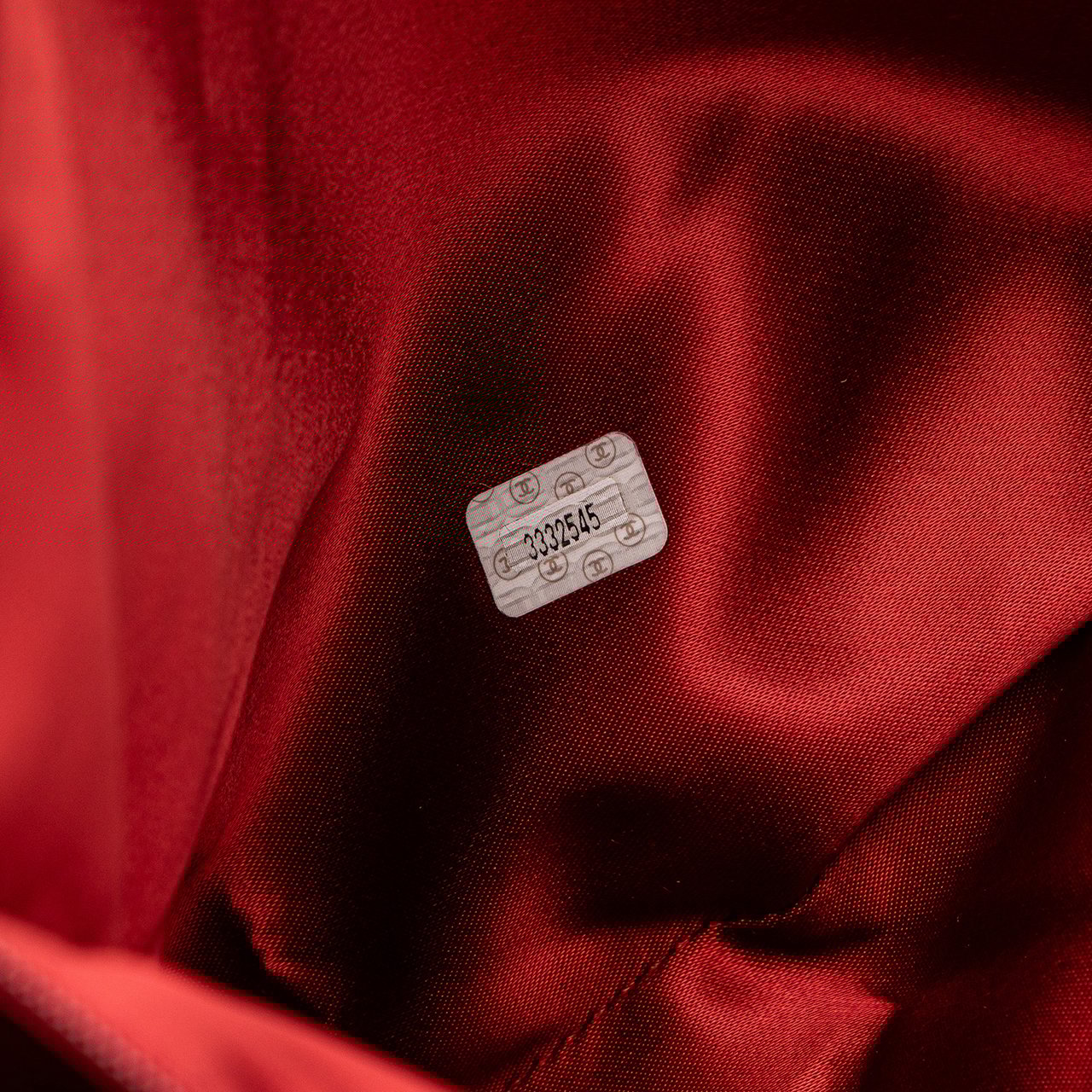 Chanel CC Caviar Chain Tote Rood