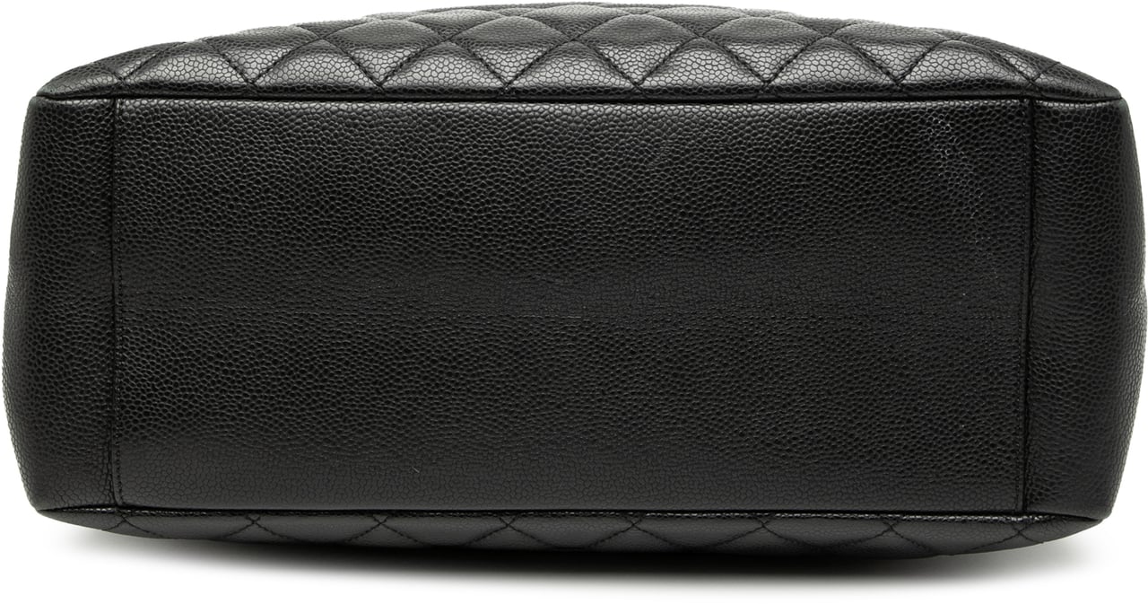 Chanel Caviar Grand Shopping Tote Zwart