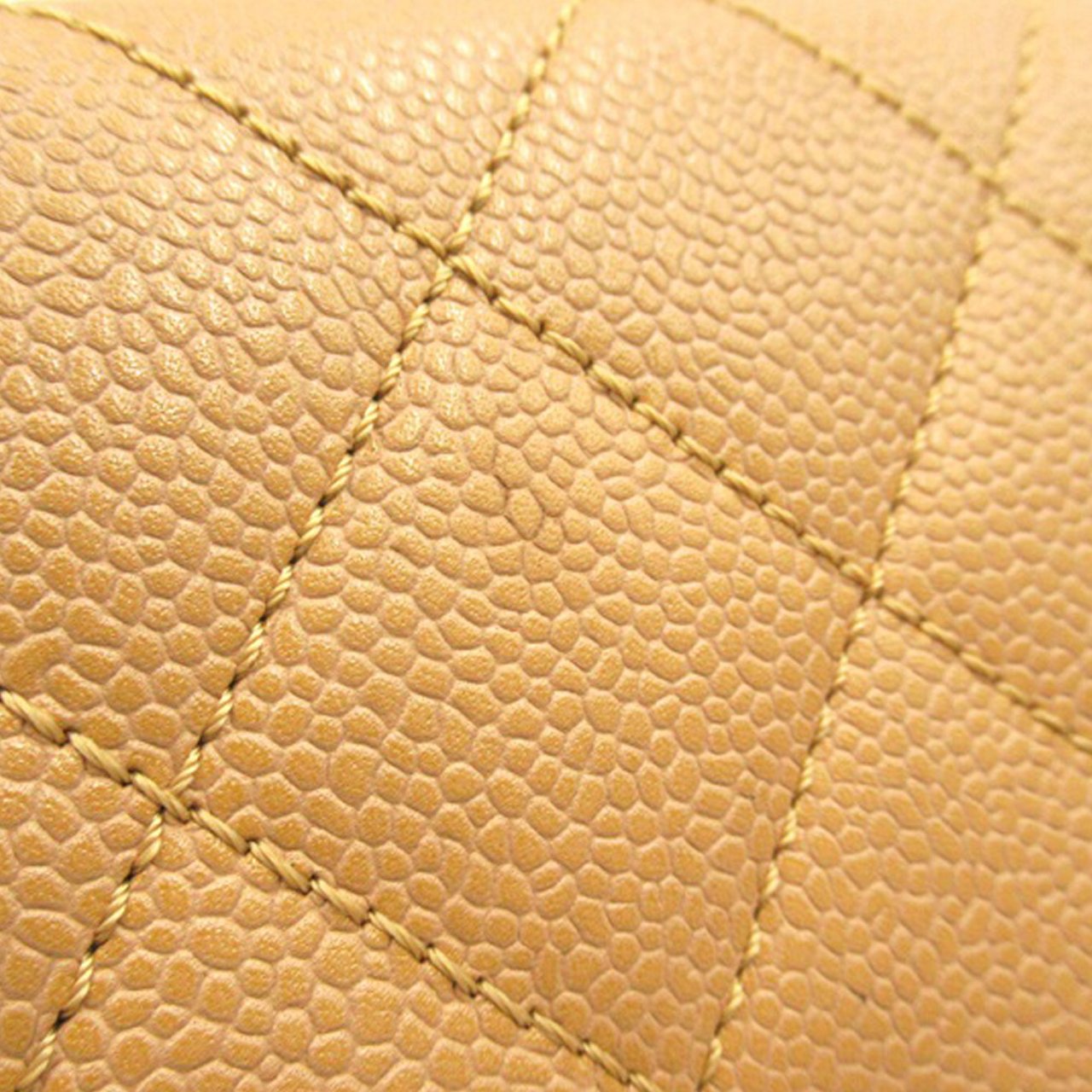 Chanel Caviar Kelly Top Handle Bag Bruin