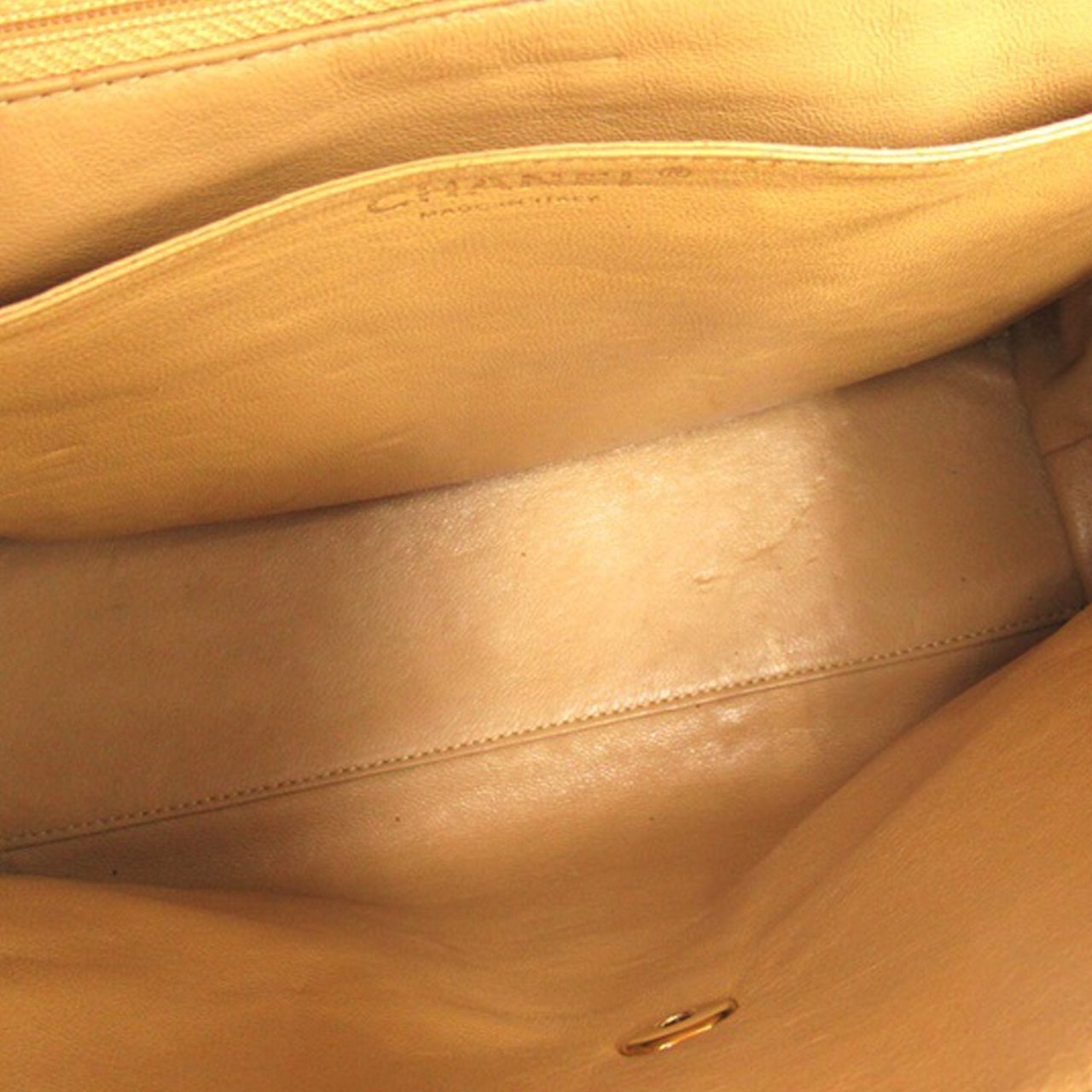 Chanel Caviar Kelly Top Handle Bag Bruin