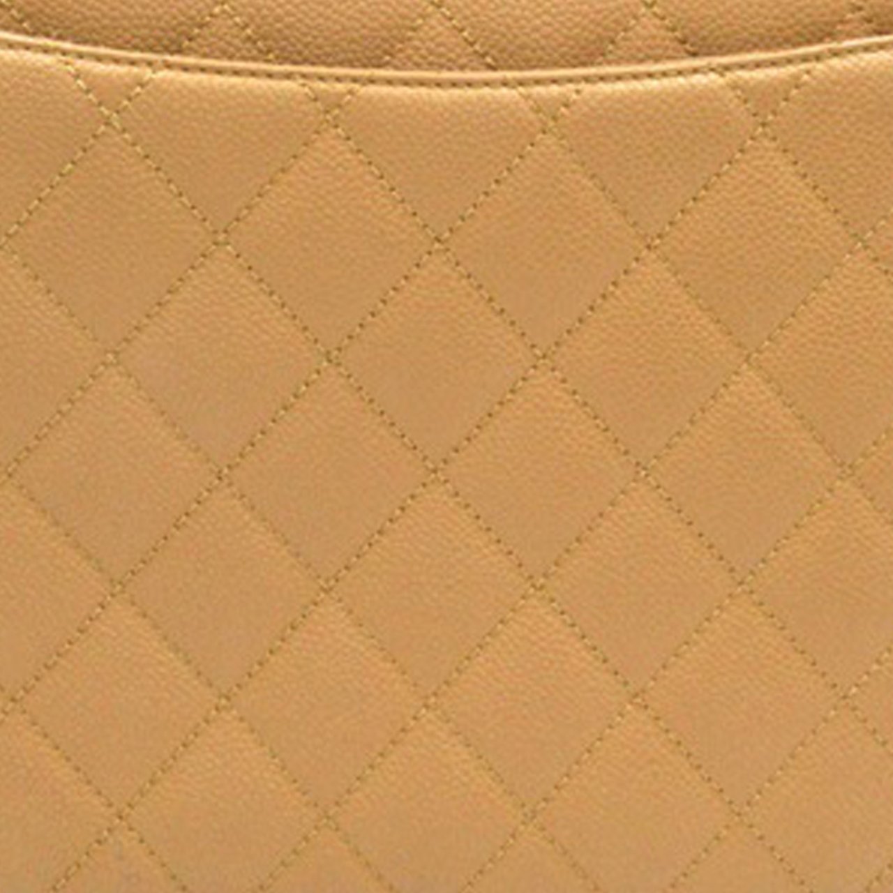 Chanel Caviar Kelly Top Handle Bag Bruin