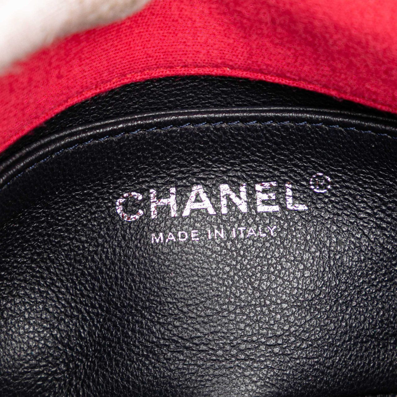 Chanel Mini Vertical Quilted Jersey Single Flap Roze