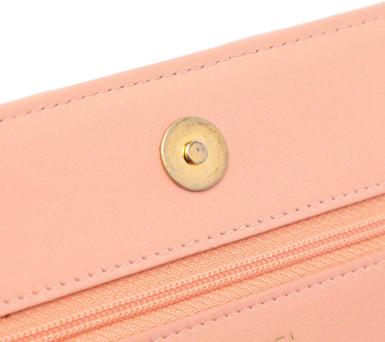 Chanel Quilted Caviar Boy Wallet on Chain Roze