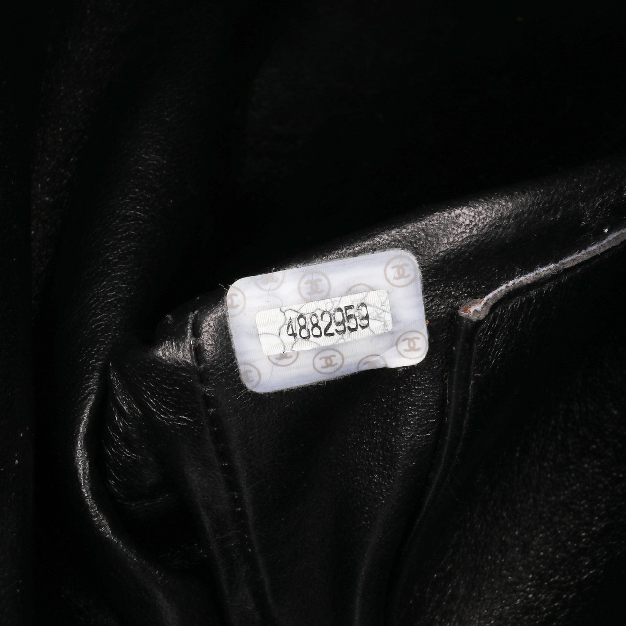 Chanel Quilted Caviar Shoulder Bag Zwart