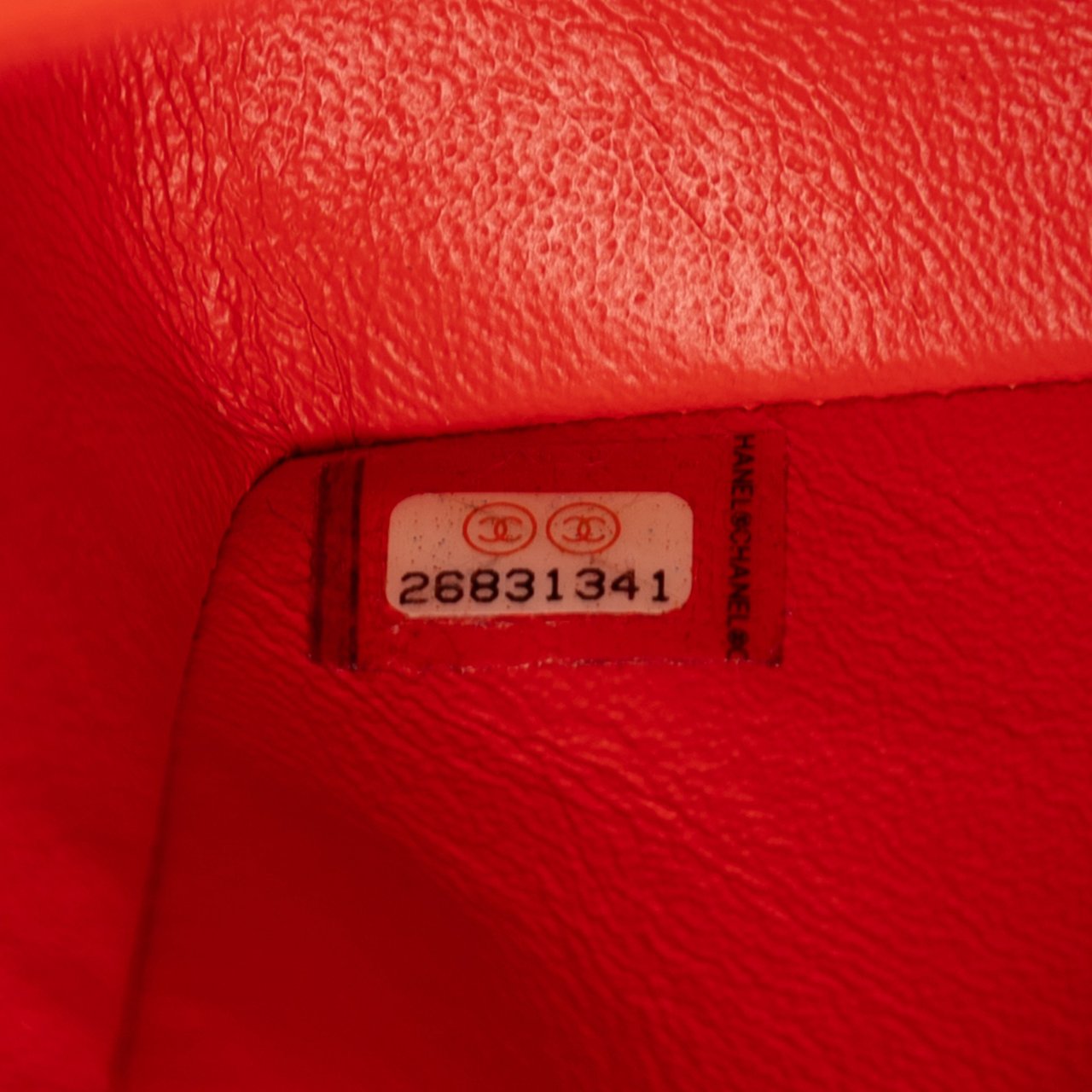 Chanel Mini Rectangular Classic Lambskin Single Flap Rood