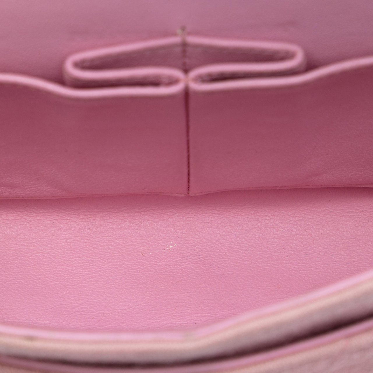 Chanel Small Classic Jersey Double Flap Roze