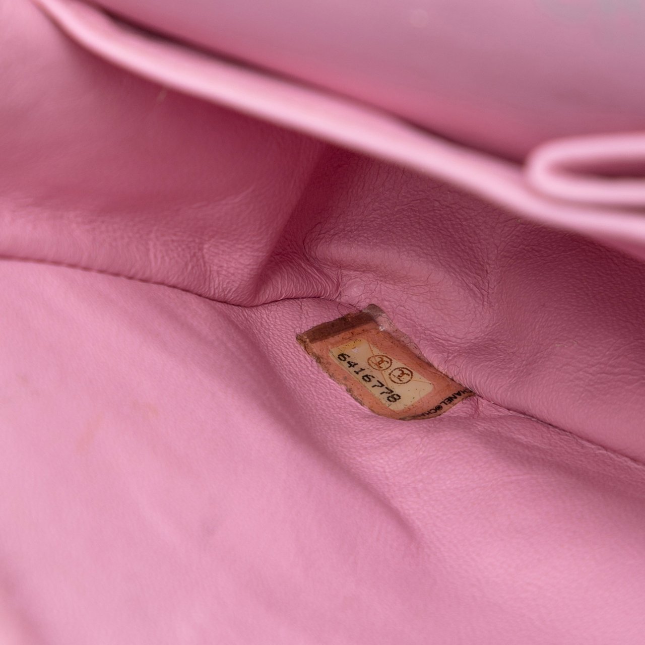 Chanel Small Classic Jersey Double Flap Roze