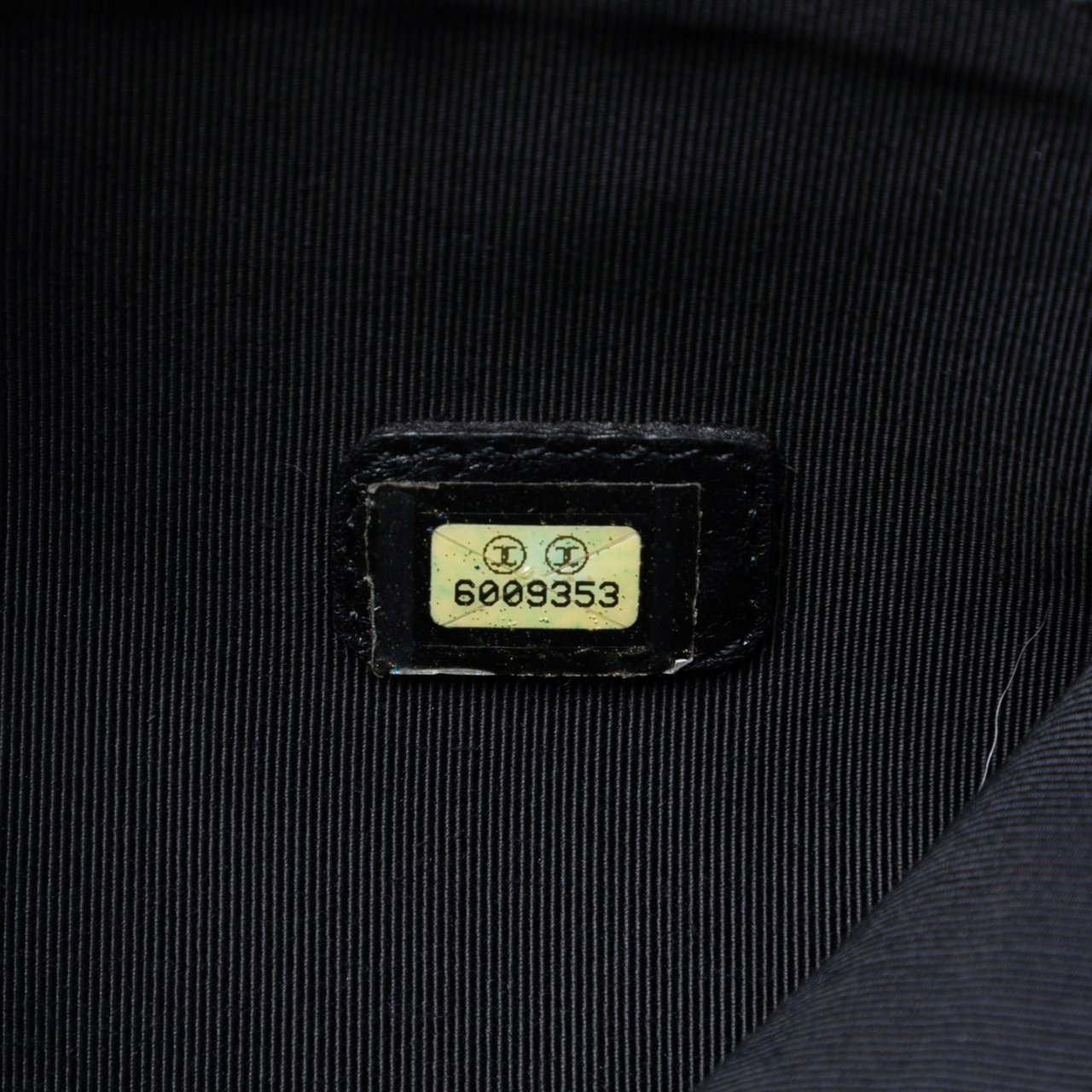 Chanel CC Caviar Open Tote Zwart